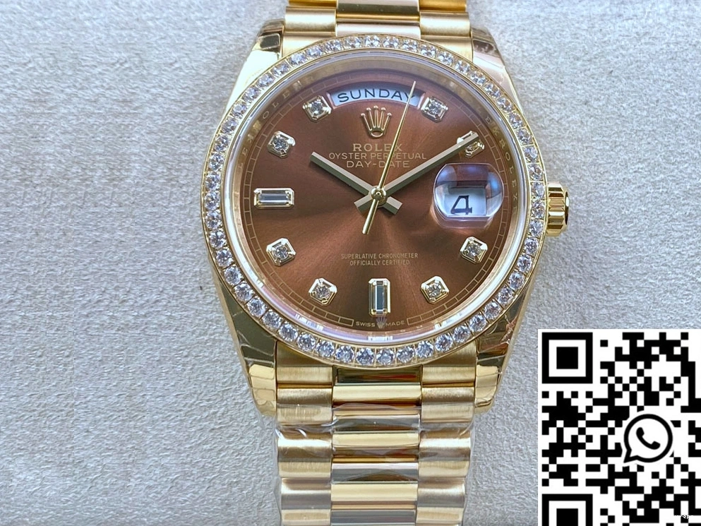 Brown Date Day Dial EW M128348RBR-0005 Rolex Factory 0117